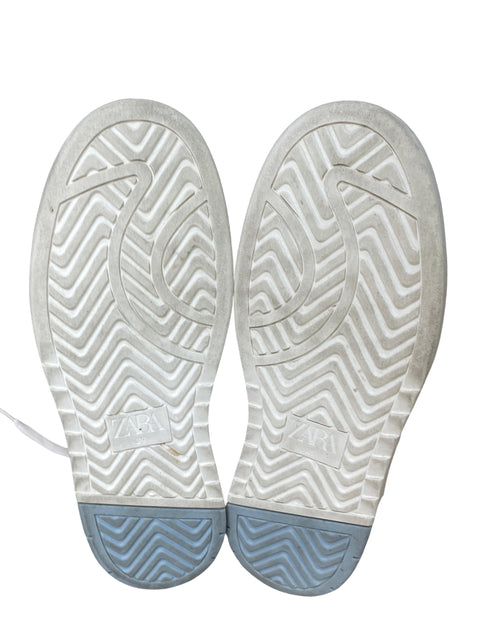Calzado Zara Denim Blanco-Talla 39