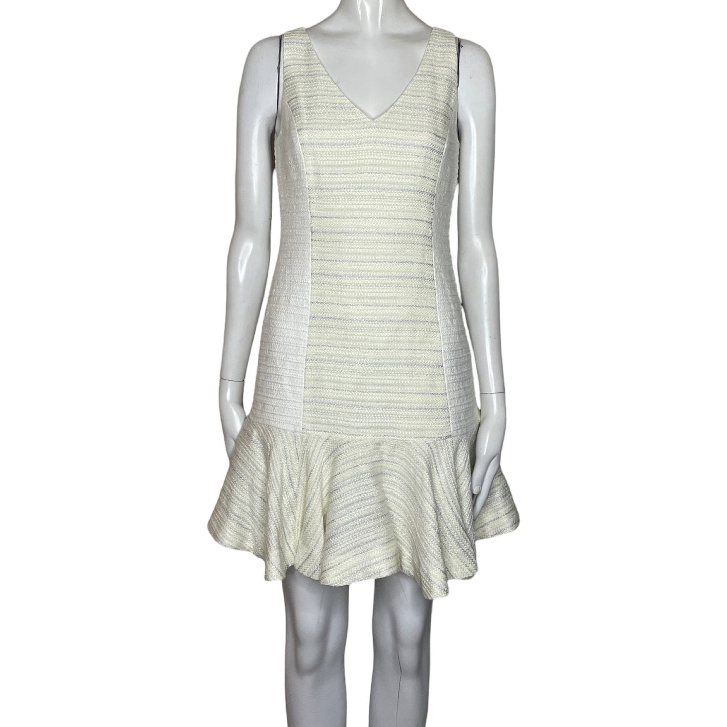 Vestido Banana Republic Rayas Escarchado
Blanco-Talla 0P