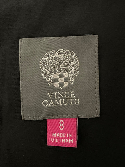Vestido Vince Camuto Mini Lentejuelas Negro-Talla 8