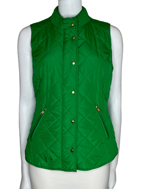 Chaleco Crown & Ivy Acolchado Verde-Talla M