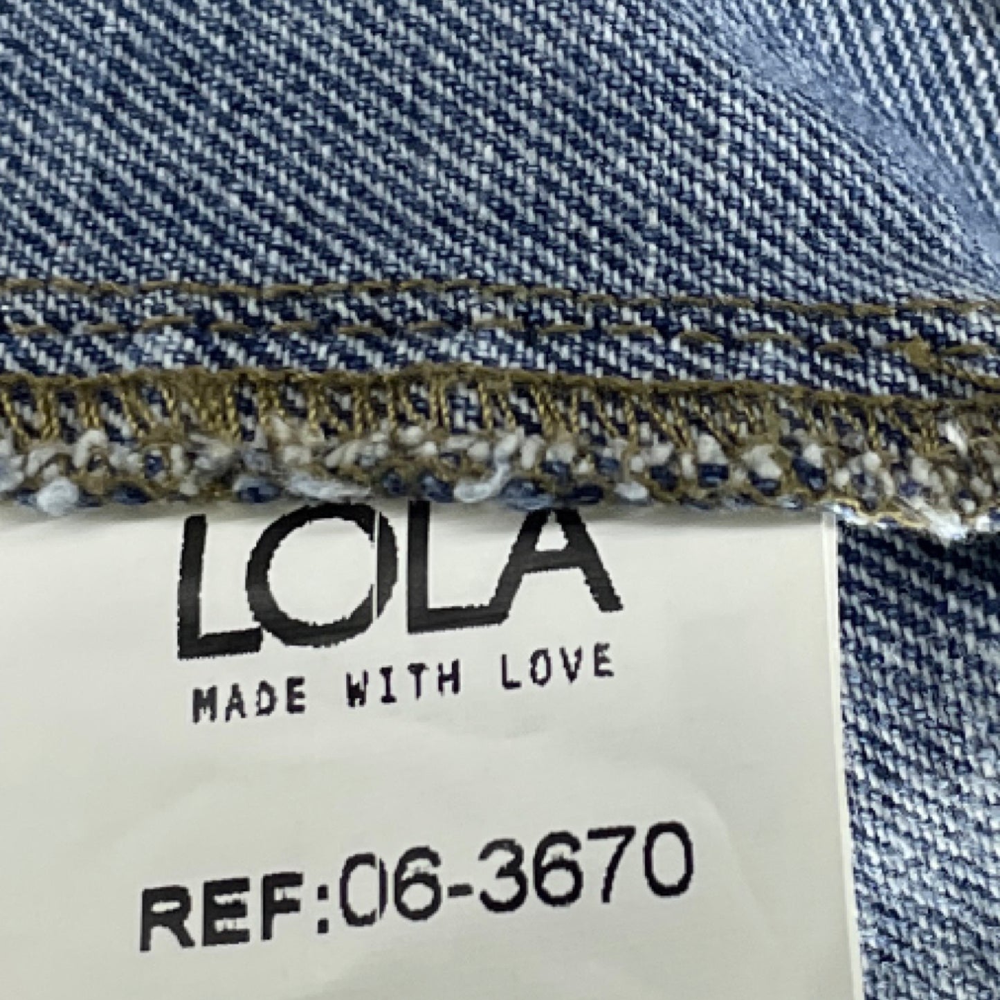 Chaleco Lola Denim Azul - Talla M