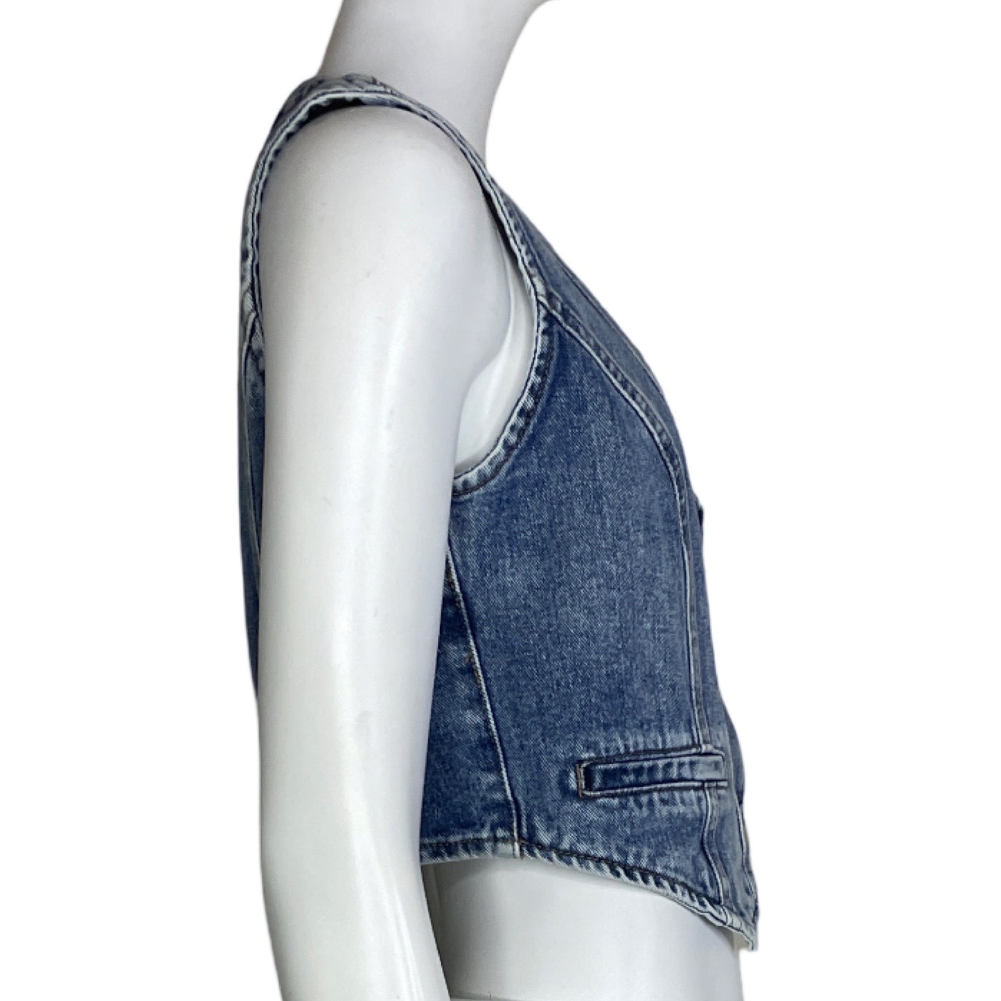 Chaleco Lola Denim Azul - Talla M