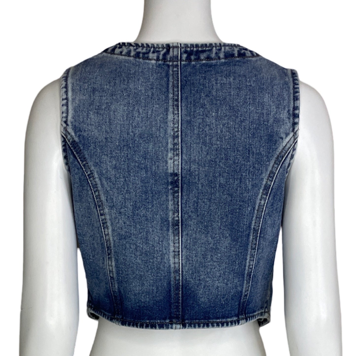 Chaleco Lola Denim Azul - Talla M
