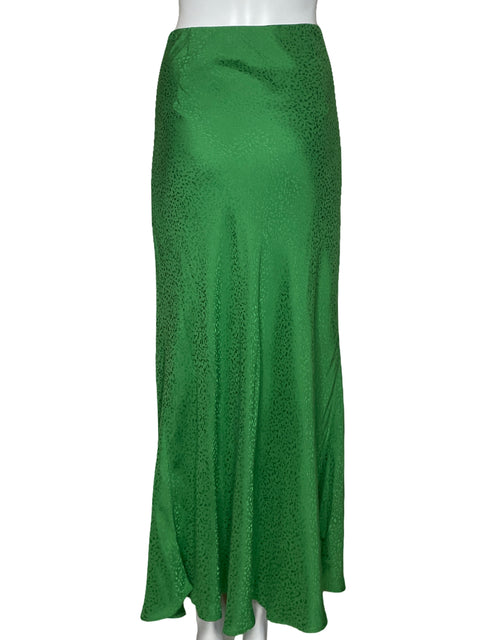 Falda Loft Maxi Print Verde-Talla L