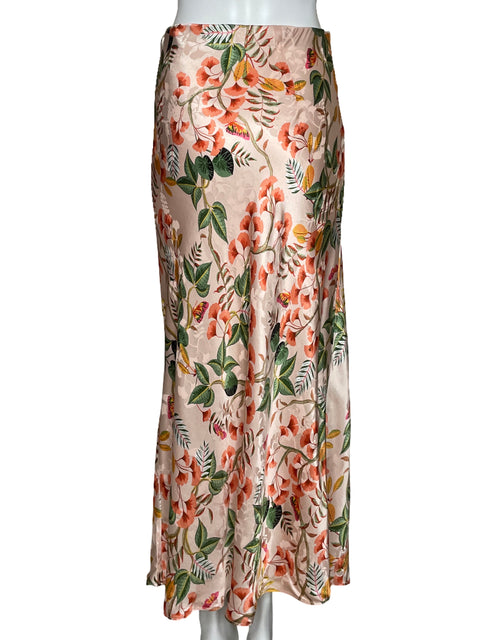 Falda Loft Floral Maxi Rosado-Talla L