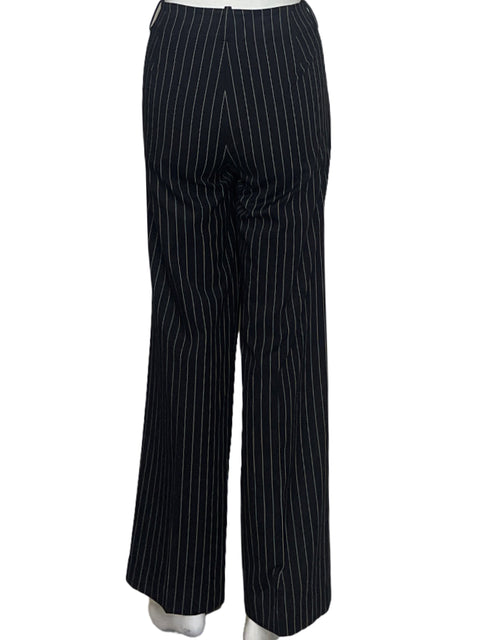 Pantalón Lauren Sanderson Lineas Negro-Talla 4