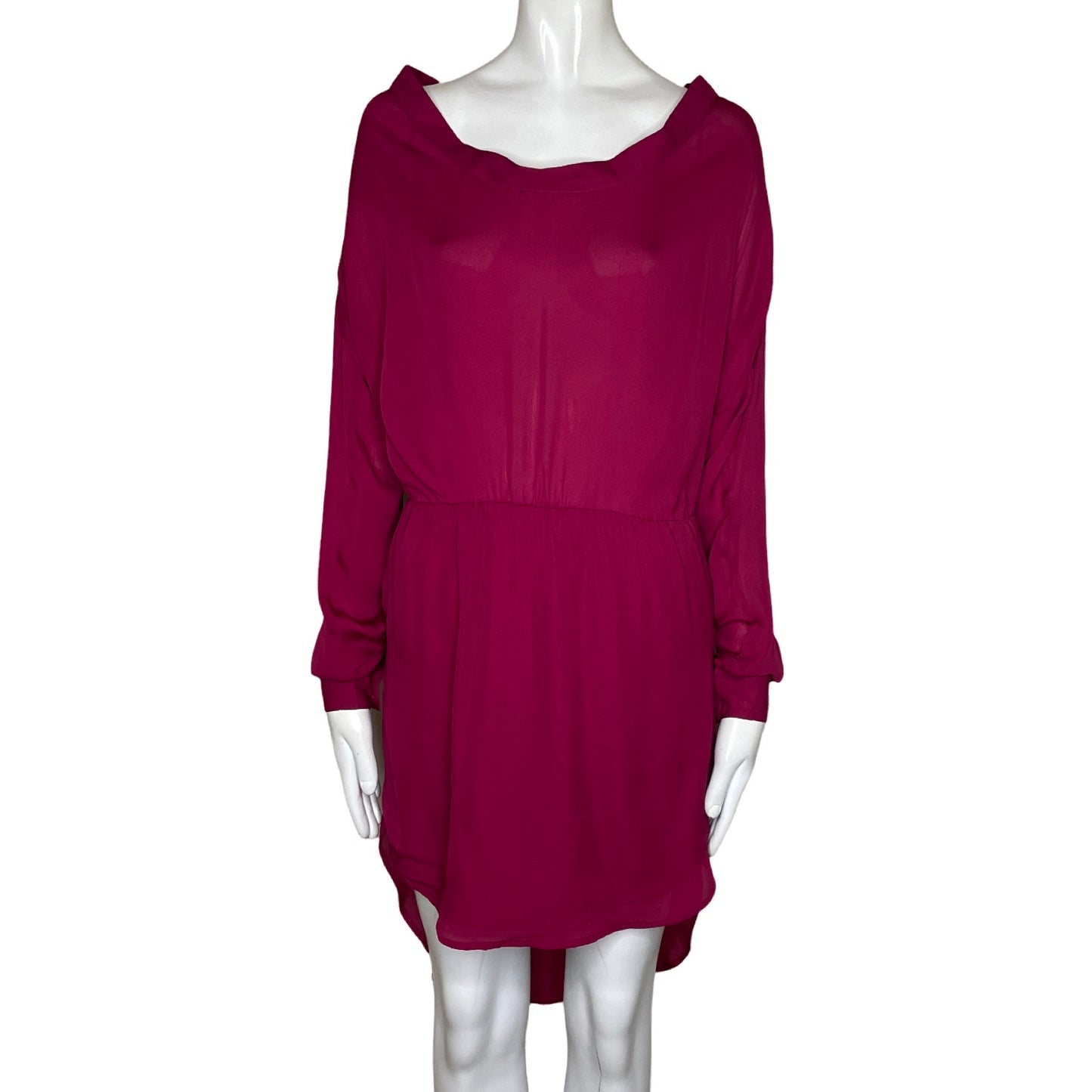 Vestido HH Hautehippie Cuello Redondo Rojo-Talla S