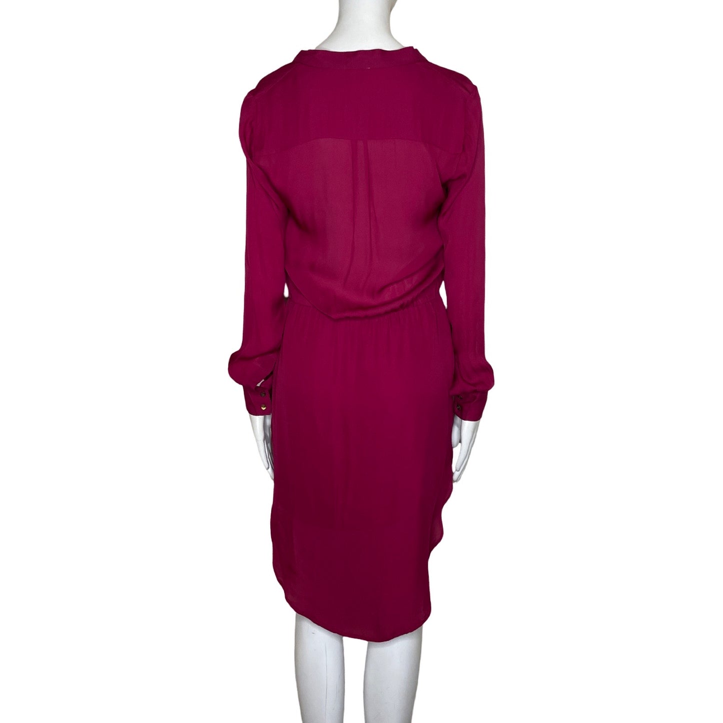 Vestido HH Hautehippie Cuello Redondo Rojo-Talla S