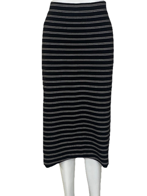 Falda White House Black Market Punto Negro- Talla L