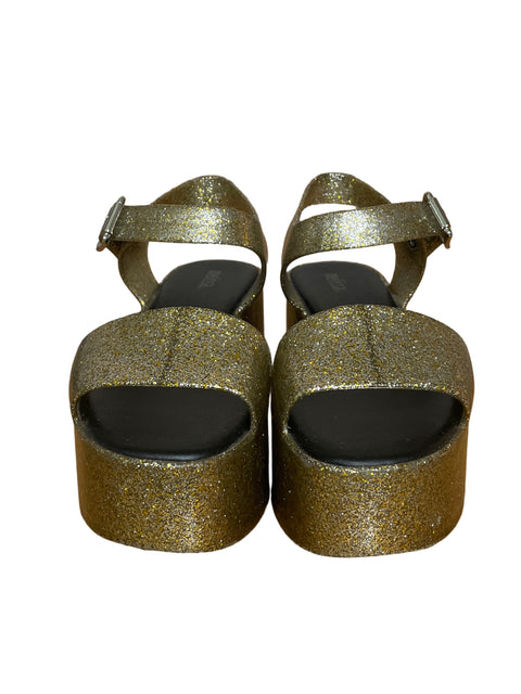 Calzado Melissa Jellies Plataforma Dorado-Talla 35