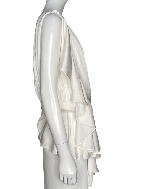 Blusa Zadig & Voltaire One Shoulder Blanco - Talla M
