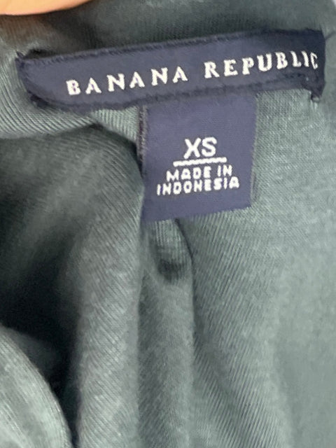 Vestido Banana Republic Tiras Verde - Talla XS