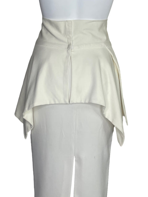 Falda Adrianna Fernandez Mini Blanco - Talla S