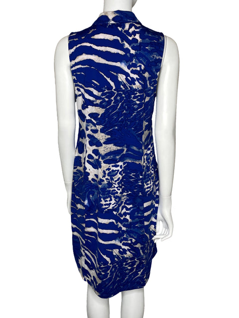 Vestido Inc International Concepts Camisero Azul-Talla L