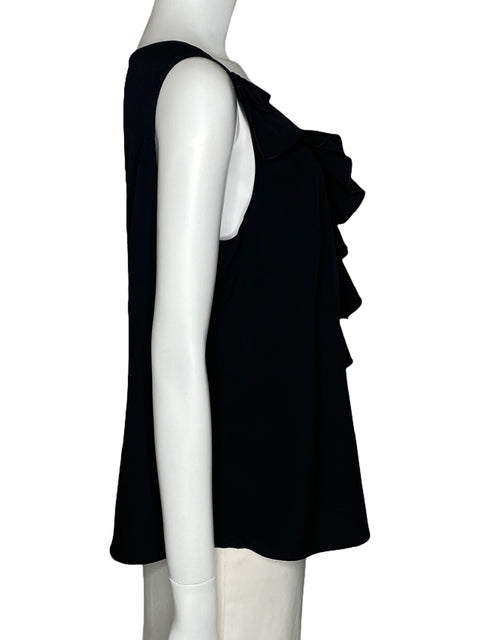 Blusa Merona Vuelos Sin Manga Negro-Talla XL