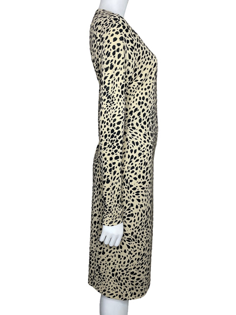 Vestido Amazon Essentials Print Crossbody Beige-Talla L