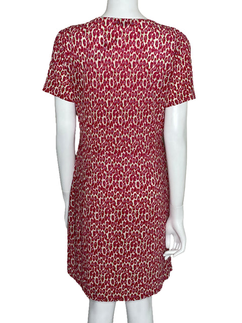 Vestido MNG Fluido Print Rosado-Talla 8