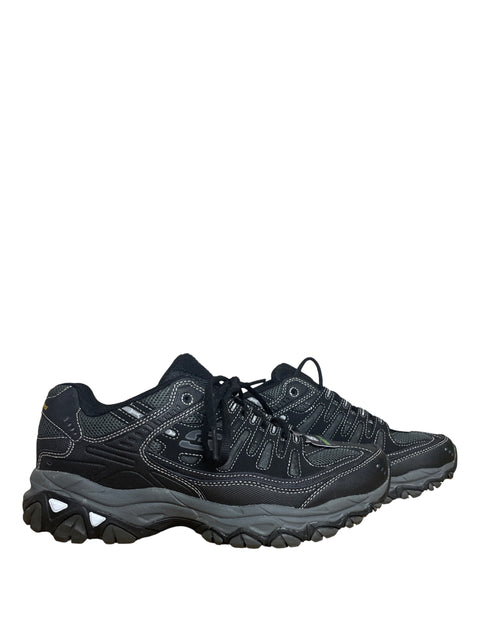 Calzado Skechers Cordones Negro-Talla 7