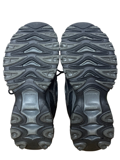 Calzado Skechers Cordones Negro-Talla 7