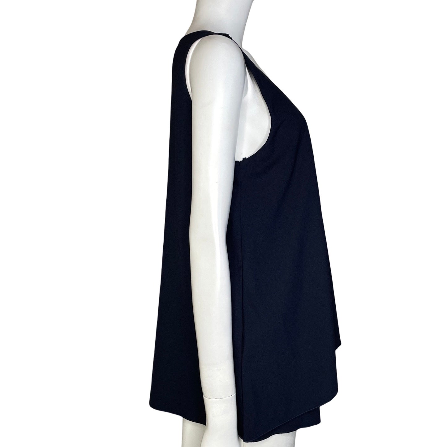 Blusa Hugo Boss Boss Orange Sin Mangas Azul-
Talla 8