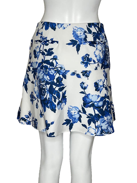 Falda Ralph Lauren Mini Floral Blanco-Talla L