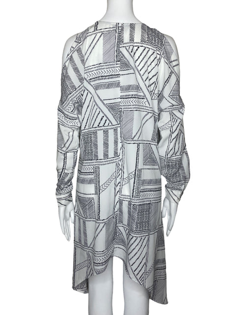 Vestido The Fifth Label Mangas Estampado Blanco-Talla S