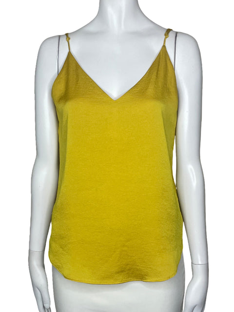 Top Express Tiras Fluido Amarillo-Talla XS