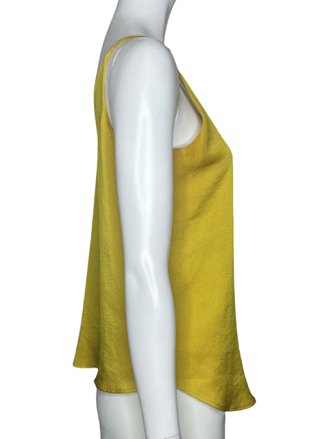 Top Express Tiras Fluido Amarillo-Talla XS