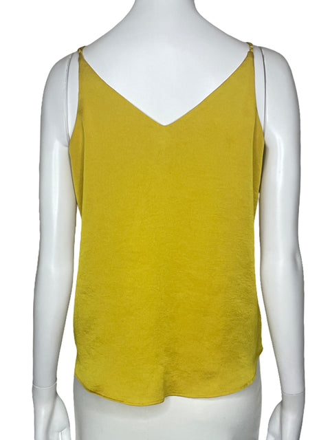 Top Express Tiras Fluido Amarillo-Talla XS