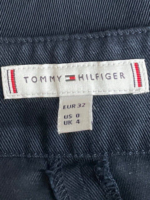Pantalón Tommy Hilfiger Wide Leg Azul-Talla 0