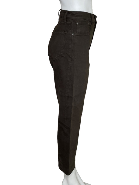 Pantalón Abercrombie & Fitch 90s Straight Marron-Talla 25