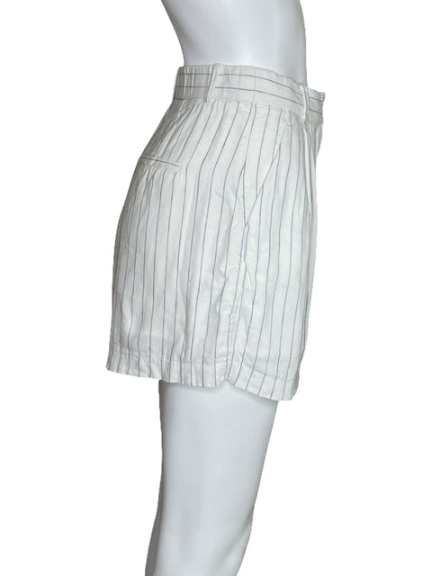 Short Abercrombie & Fitch Rayas Blanco-Talla 26
