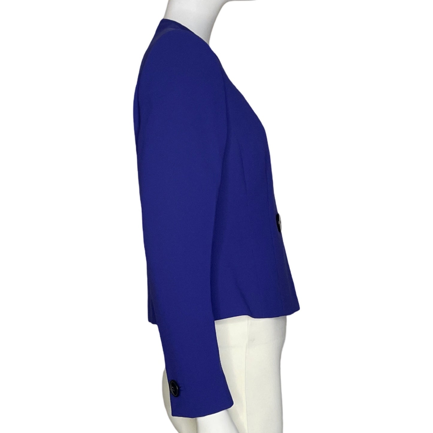 Blazer Kasper Botones Morado - Talla 2