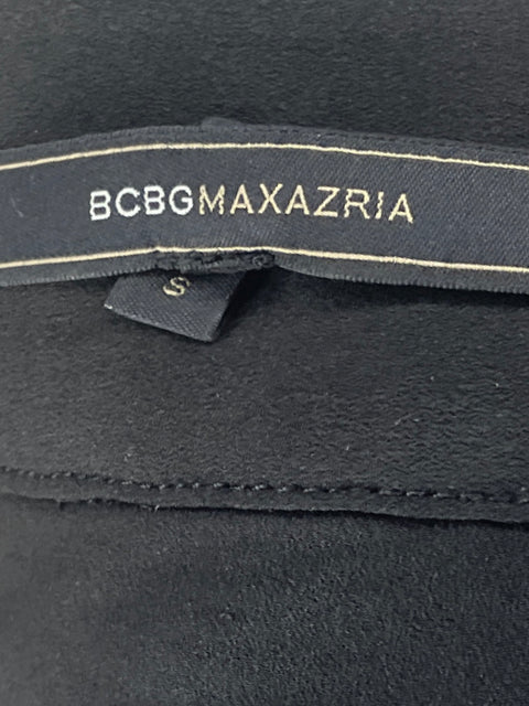Pantalón BCBG Lentejuelas Recto Negro-Talla S
