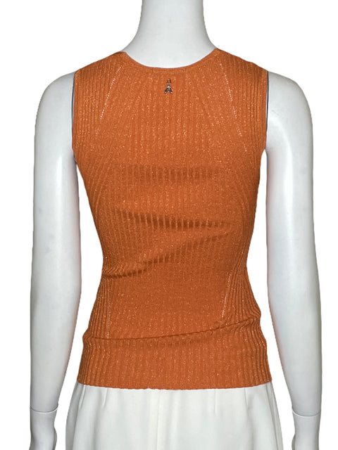 Top Patrizia Pepe Brillante Naranja-Talla 0