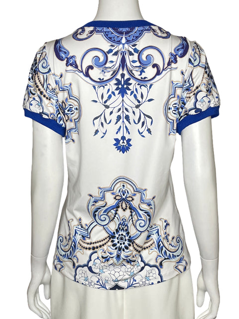 Sueter Carmen Steffens Cuello V Blanco-Talla U