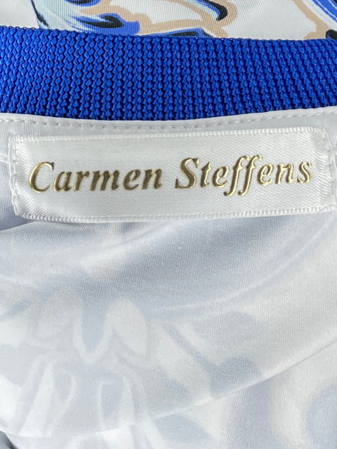 Sueter Carmen Steffens Cuello V Blanco-Talla U