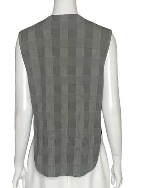 Chaleco Gruppo Americano Cuadros Negro - Talla L