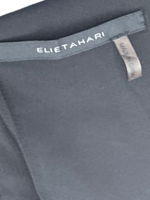 Vestido Ellie Tahari Sin Mangas Negro - Talla S