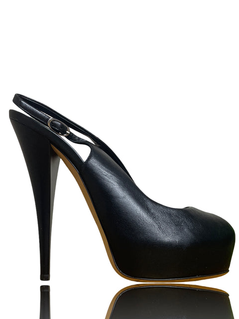 Calzado Giuseppe Zanotti Desing Destalonado Negro-Talla 39.5