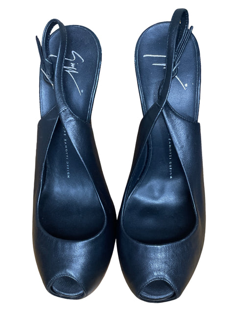 Calzado Giuseppe Zanotti Desing Destalonado Negro-Talla 39.5