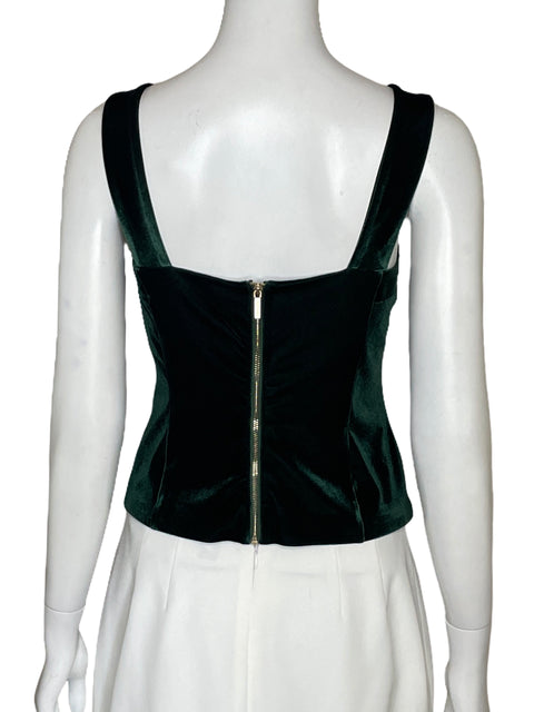 Top Armani Exchange Velvet Verde-Talla M