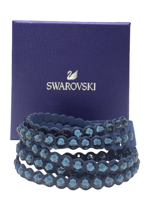 Pulsera Swarovski Rock Treshileras Azul-Talla U