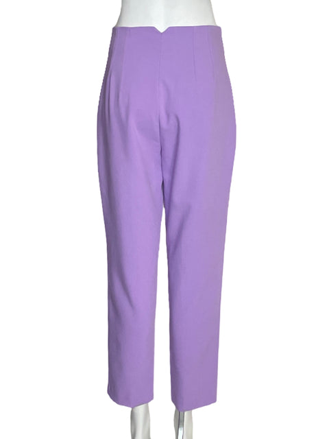 Pantalón Zara Trouser Morado-Talla S