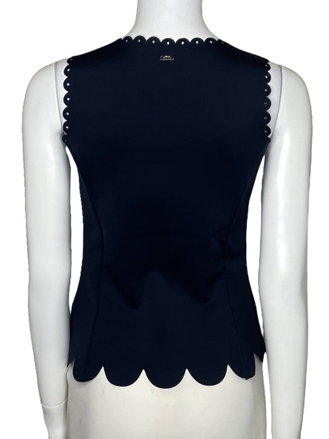 Top Armani Exchange Sin Mangas Azul-Talla S