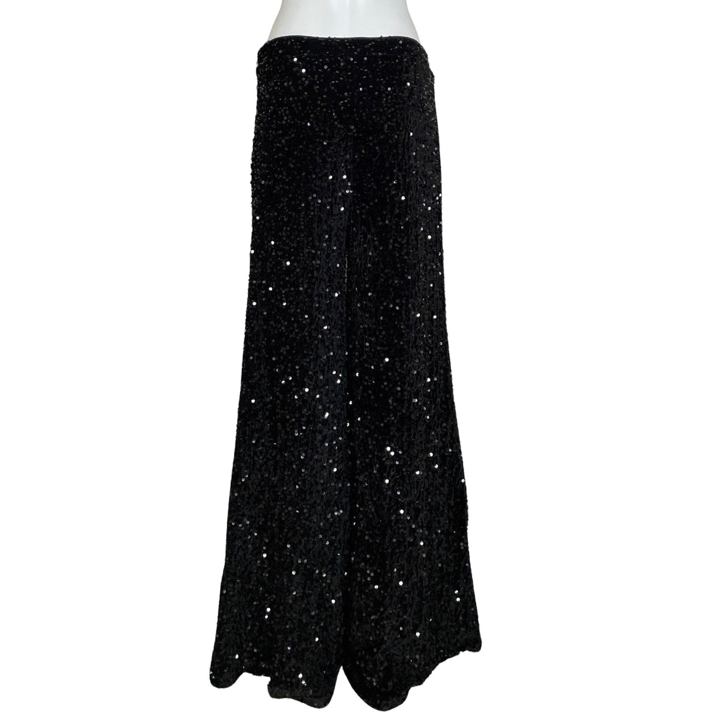 Pantalón FAERIESTY Ancho Lentejuelas Negro-
Talla L