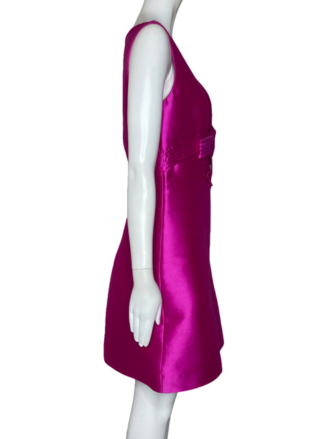 Vestido Kate Spade Lazo Sin Mangas Rosado-Talla 6