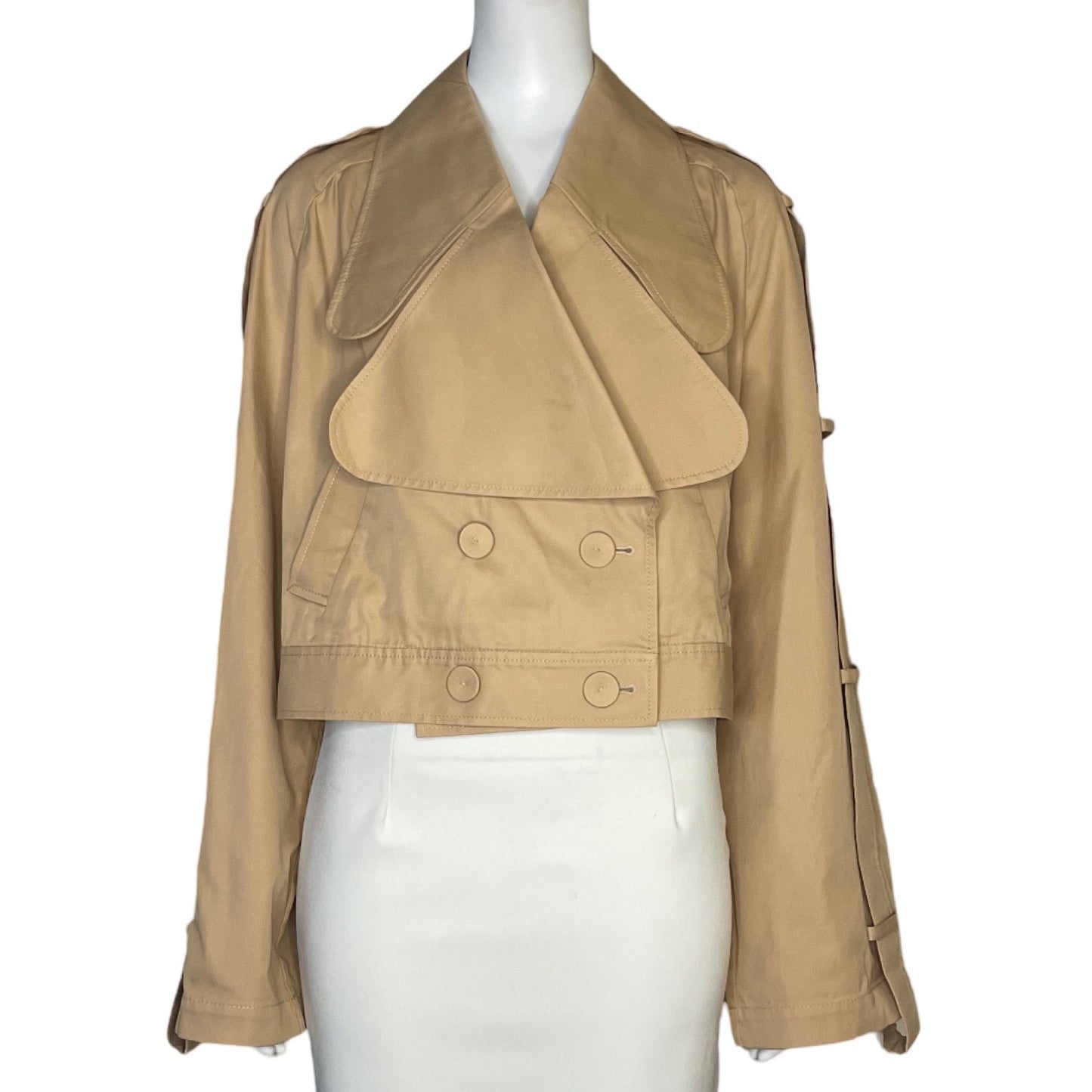 Chaqueta Acler Botones Beige - Talla 12