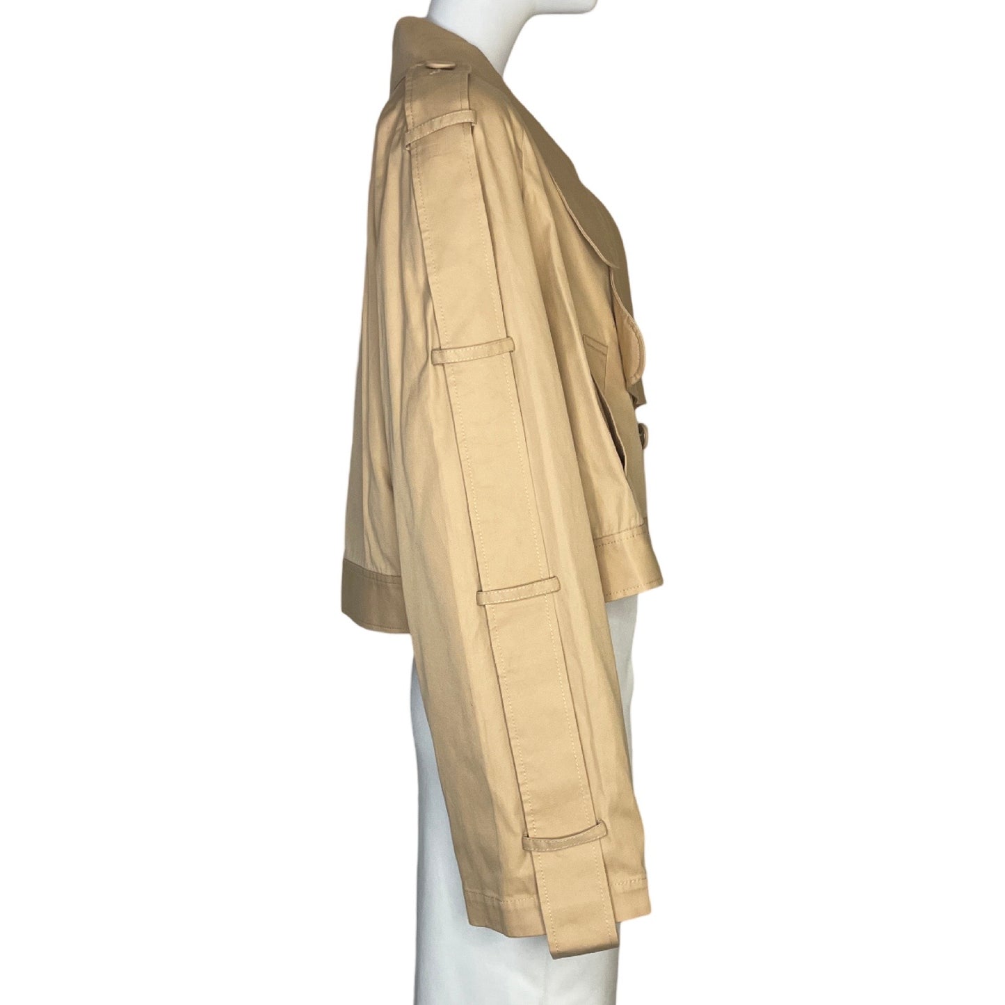 Chaqueta Acler Botones Beige - Talla 12