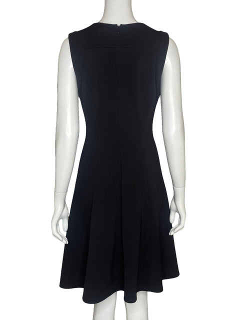Vestido White House Fluido Negro - Talla 4